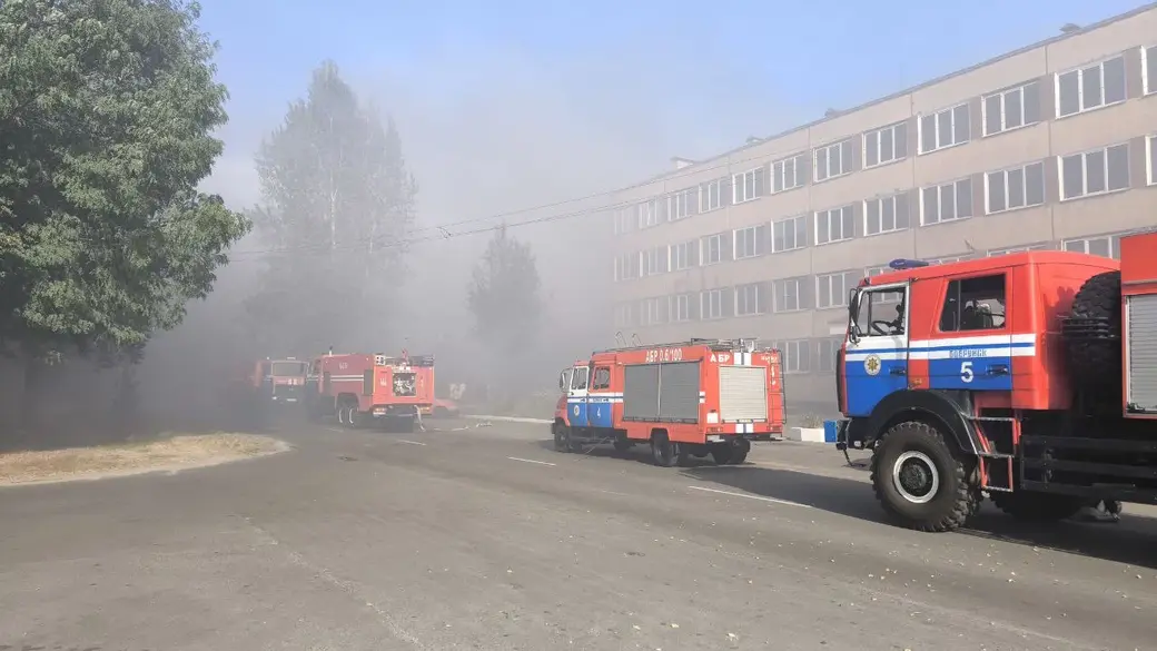 Бобруйск, 14 сентября 2025 года. Пожар в кафе «Авиатор»