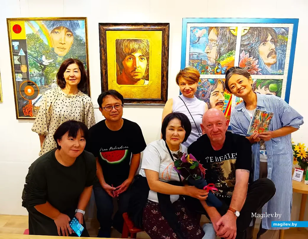    2026 год, Япония, Токио. На выставке Славы.