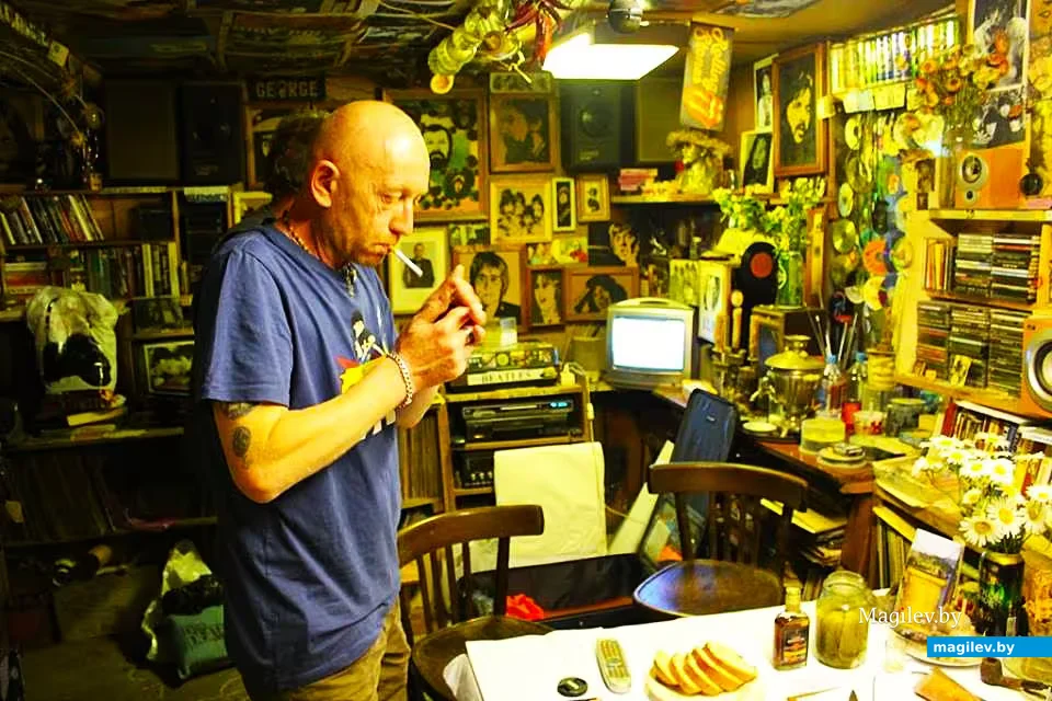  2014 год, Могилев. Слава в гостях у Володи.