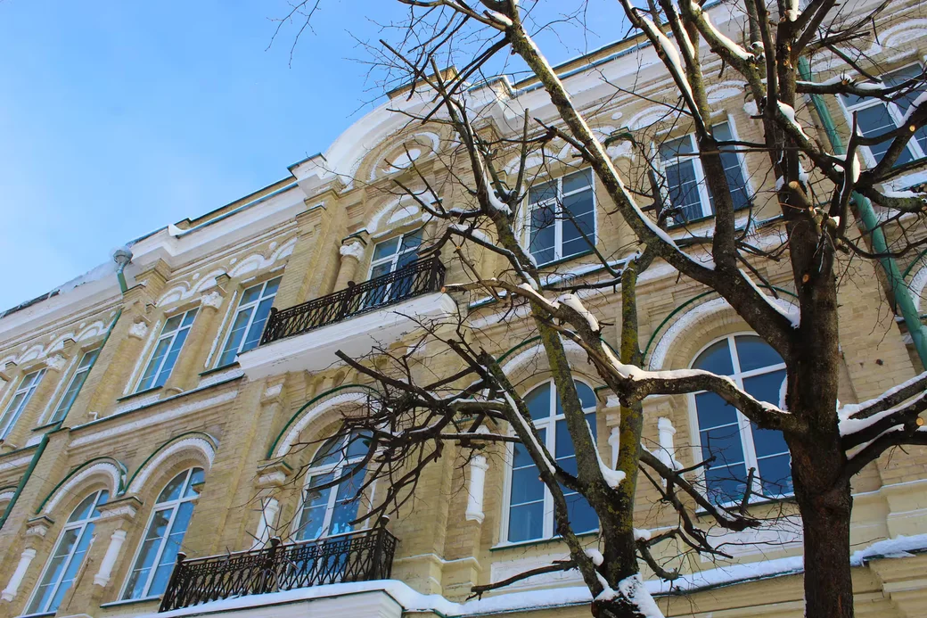 Дом Бобовика по улице Ленинской в Могилеве. Январь 2026 года.