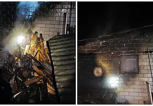 Мангал с непотушенными углями поджег дом в Могилеве