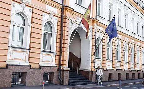 Здание посольства Испании в Москве. Фото: РБК