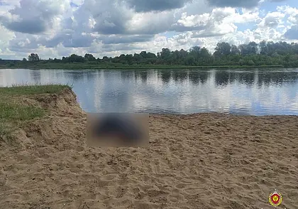 19-летний бобруйчанин нырнул с обрыва в Березину и погиб