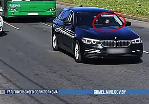 В Калинковичах отец посадил 4-летнего сына за руль автомобиля