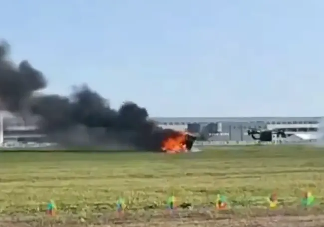 Первое в мире ДТП с участием летающих автомобилей случилось в Китае