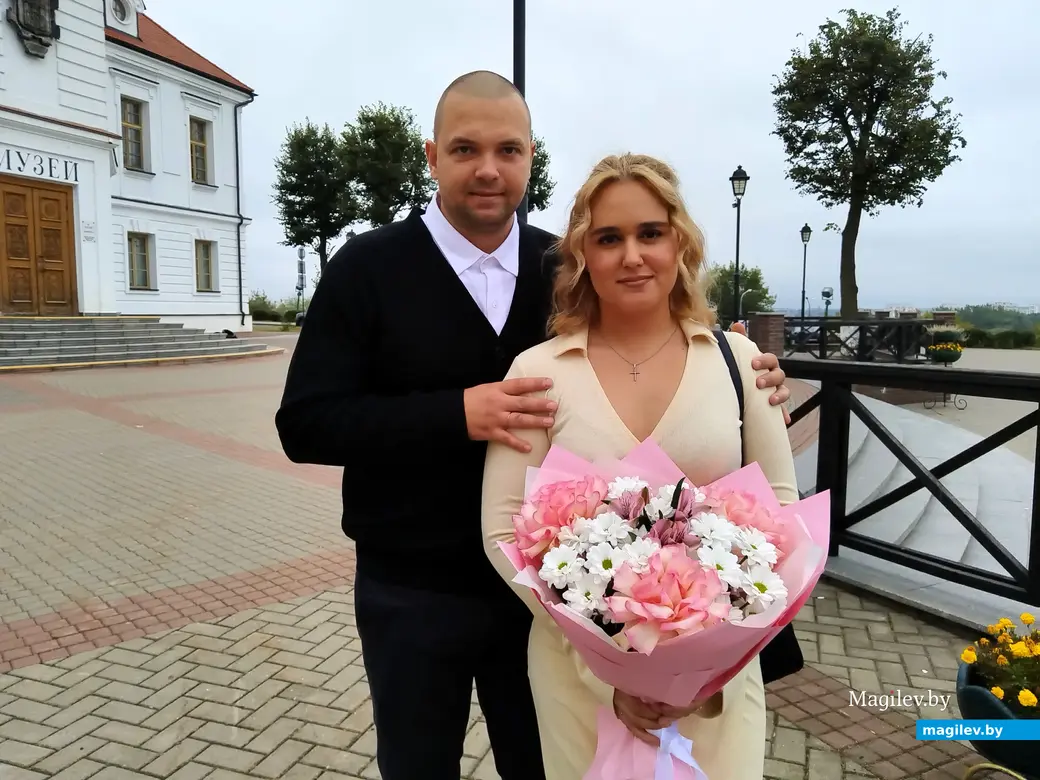 19.09.2025 г. Могилев, ЗАГС. Свадебная пара недели: Артур и Виталия Шкредовы.