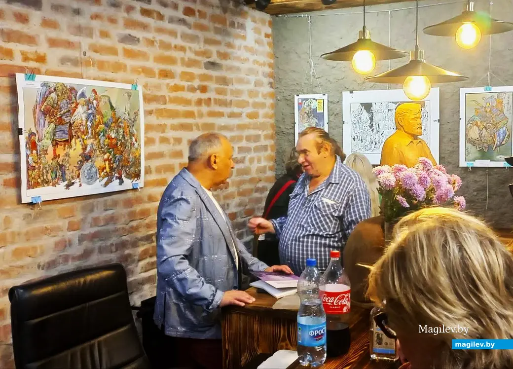 19.09.2025, Могилев, «Арт-ЦУМ». Открытие выставок Виктора де Буга и Валерия Кулешова.