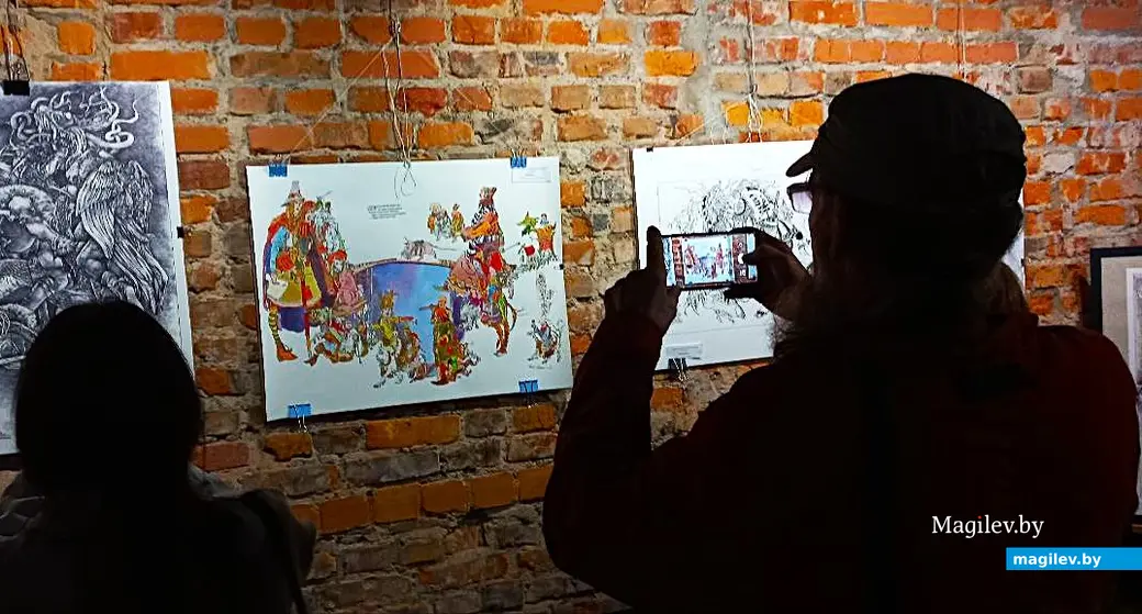 19.09.2025, Могилев, «Арт-ЦУМ». Открытие выставок Виктора де Буга и Валерия Кулешова.