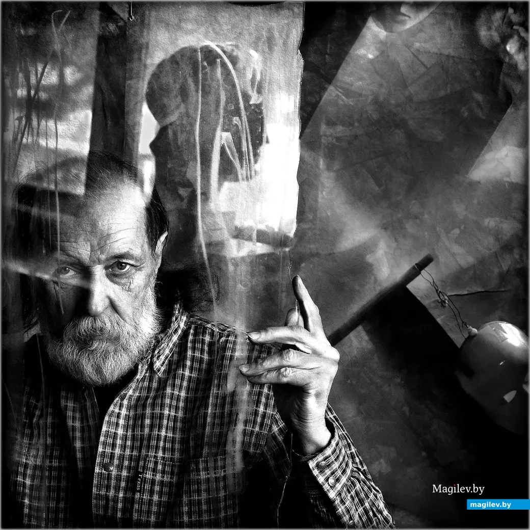 Эндрикас Юшка. Автопортрет.