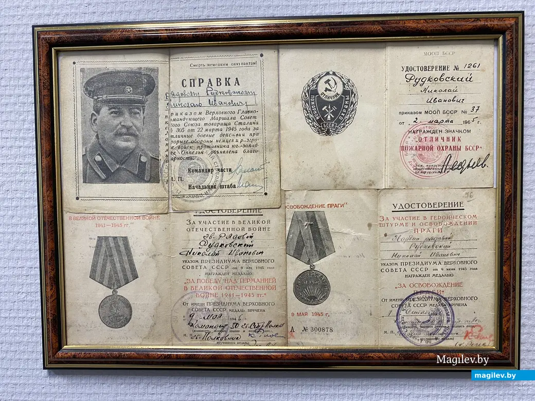 17.02.2025. Материалы экспозиции музея о Николае Рудковском.