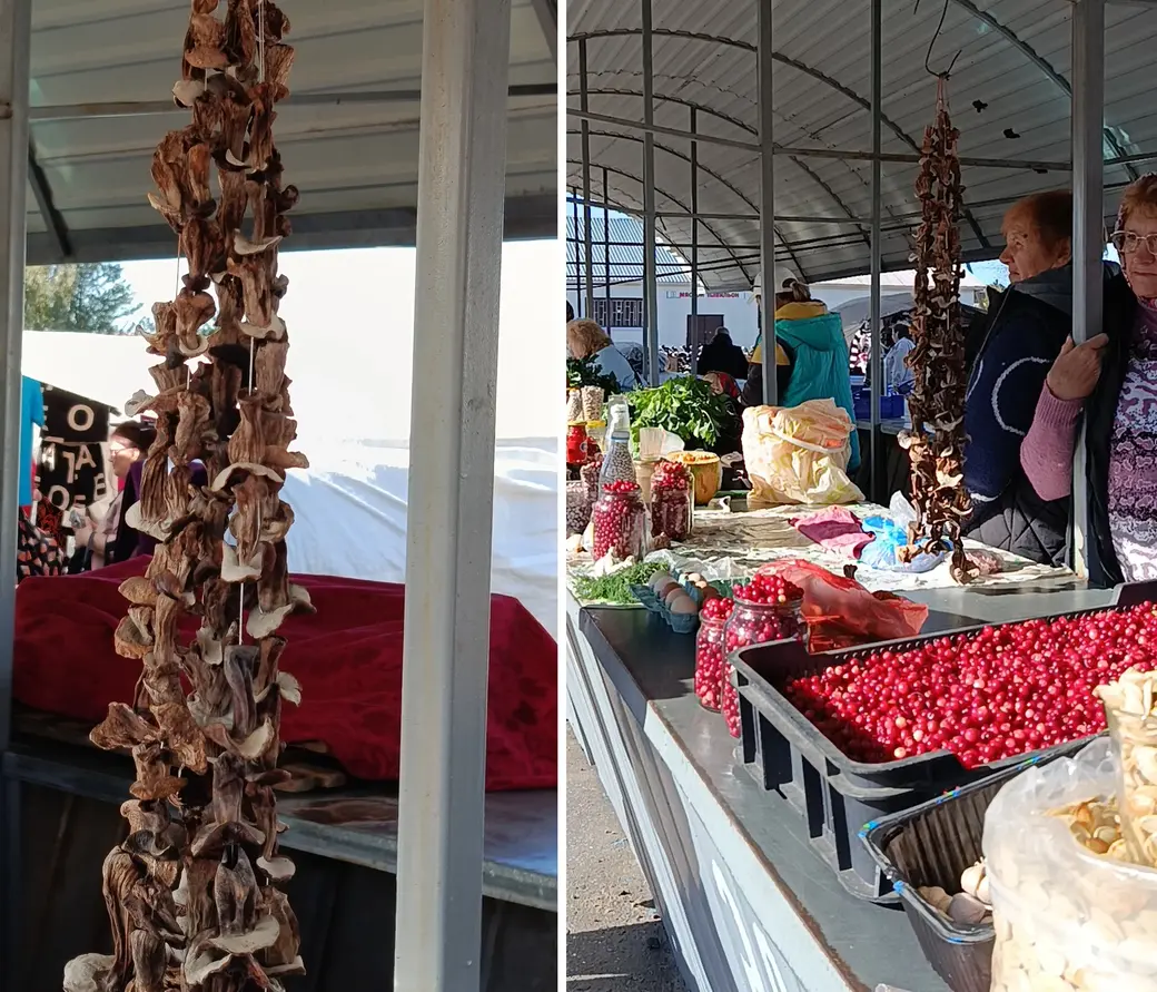 24.09.2025 год. Центральный глусский рынок.