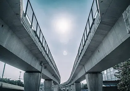 В Полоцком районе обрушилась плита автомобильного моста