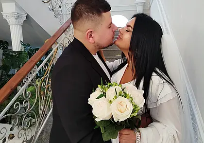 «С ним я почувствовала себя женщиной по-настоящему». Свадебная пара недели