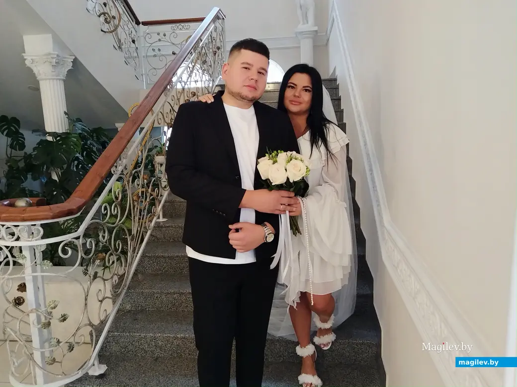 26.09.2025 г. Могилев, ЗАГС. Виктория и Роман Харунжие.
