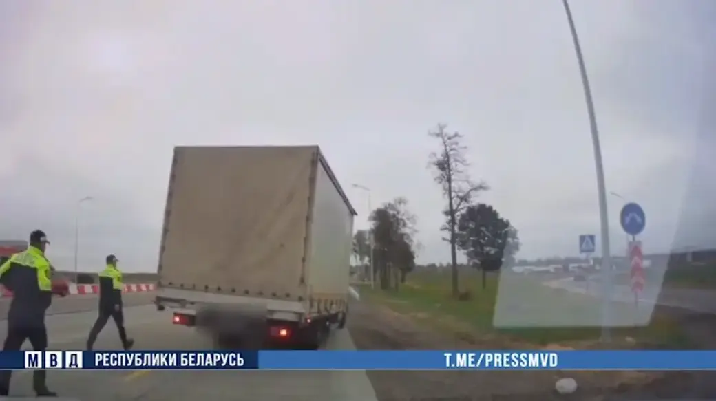 28.09.2025 г. Могилевский район. Фото: скан с видео МВД РБ