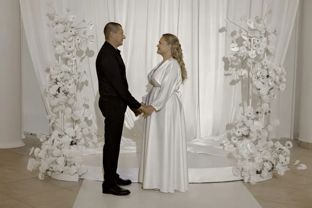 3 октября 2025 года. Могилевчане Ольга и Игорь Потаповы отметили серебряную свадьбу.