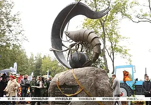 Памятник креветке появился в Беларуси