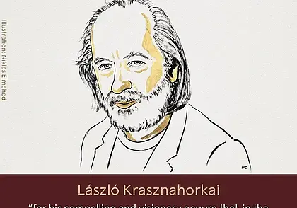 Лауреатом Нобелевской премии по литературе стал венгерский писатель Ласло Краснахоркаи