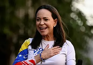 Нобелевскую премию мира получила венесуэльский политик Мария Корина Мачадо