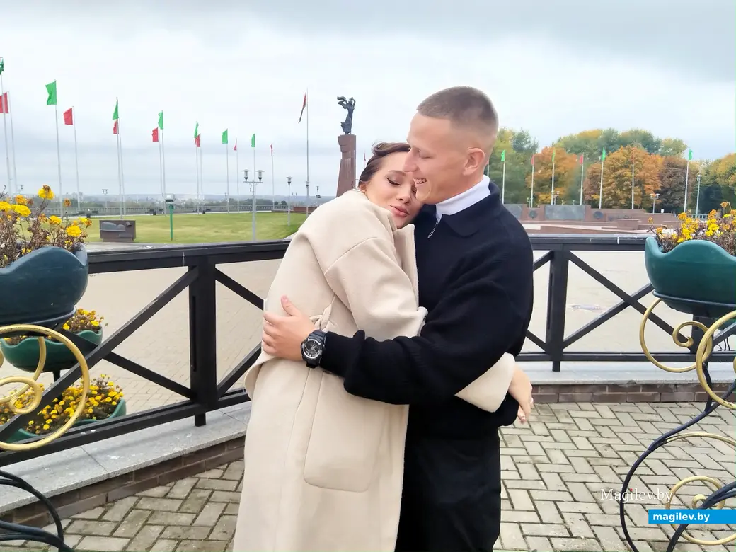 10.10.2025 г. Могилев, ЗАГС. Свадебная пара недели: Виолетта и Никита Степановы.