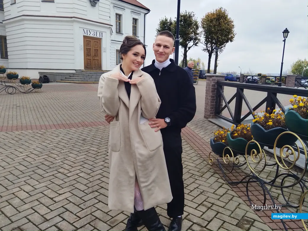 10.10.2025 г. Могилев, ЗАГС. Свадебная пара недели: Виолетта и Никита Степановы.