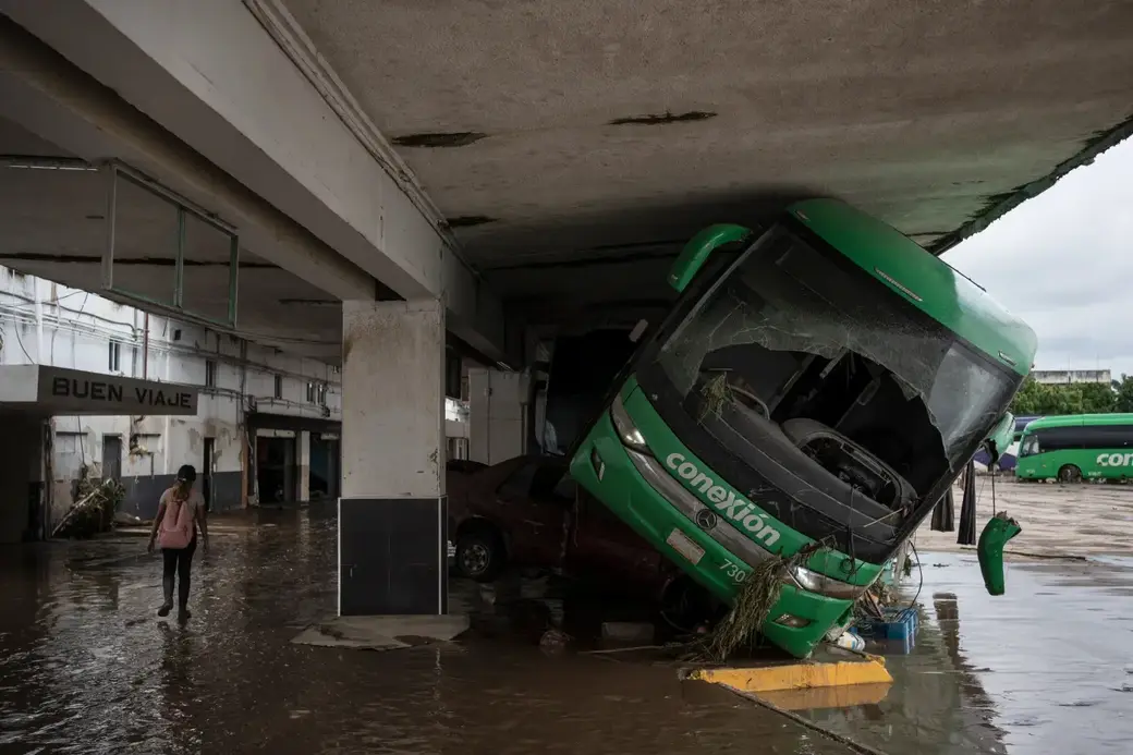 Последствия наводнения в Мексике. Фото: Associated Press.