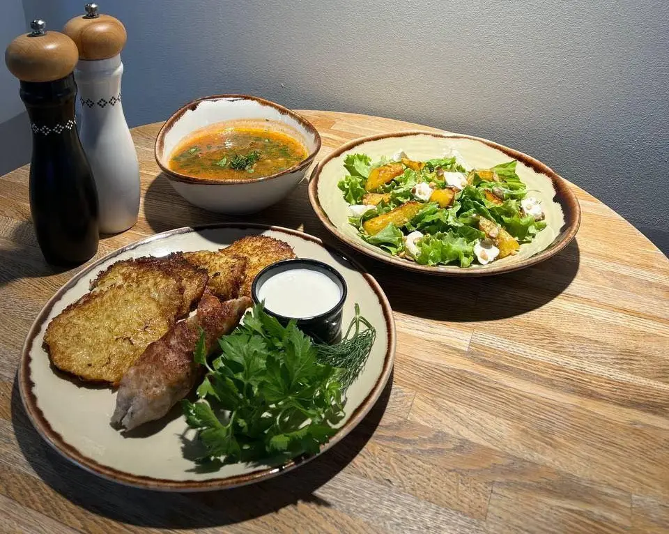 Сет кафе «BBQ CAFE ля фантана».