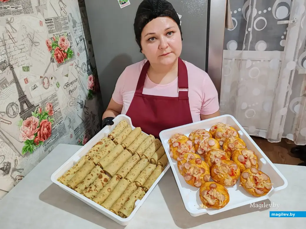 Бобруйчанка Юлия Карпеченкова и ее блюда.