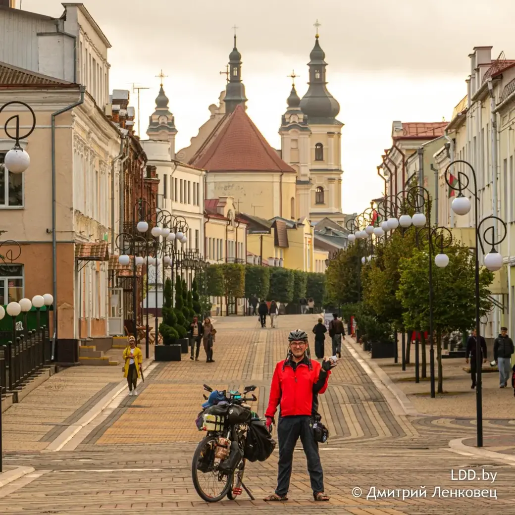 Константин Царик в Пинске. Фото: Дмитрий Ленковец.