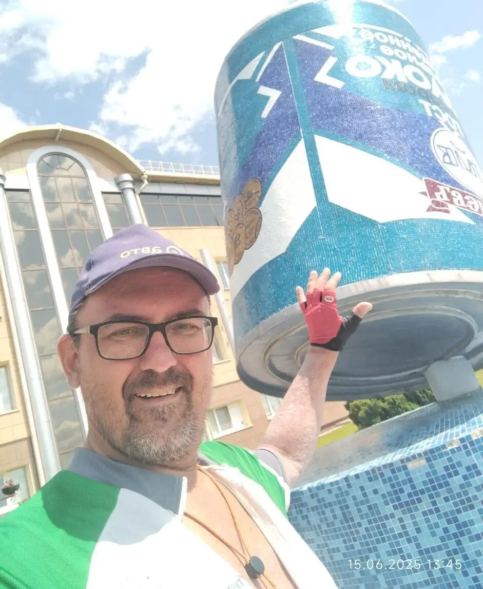 Константин Царик в Рогачеве.