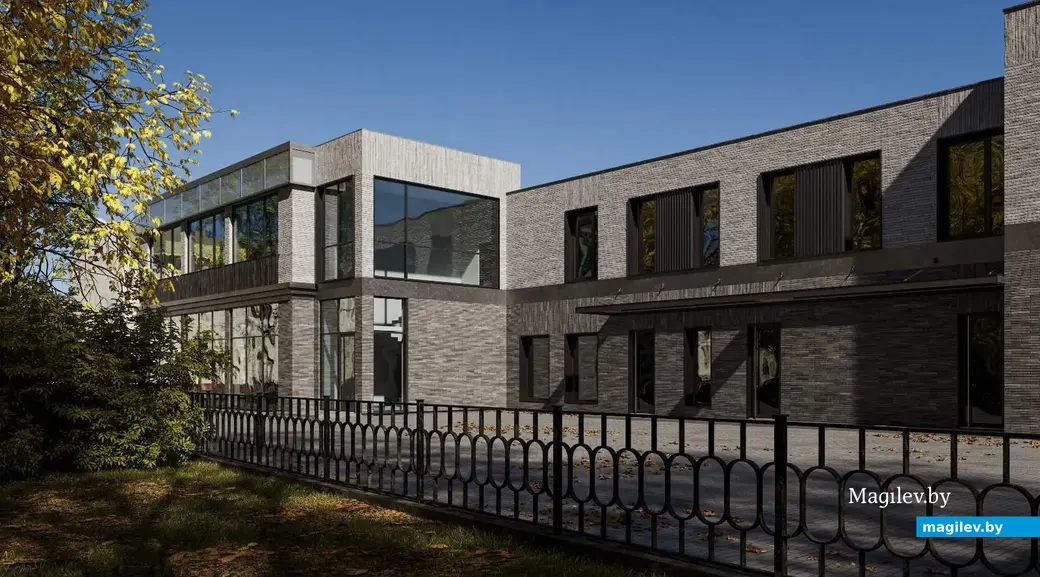 Проект вида будущего ТЦ и парковки со стороны сквера на площади Победы.