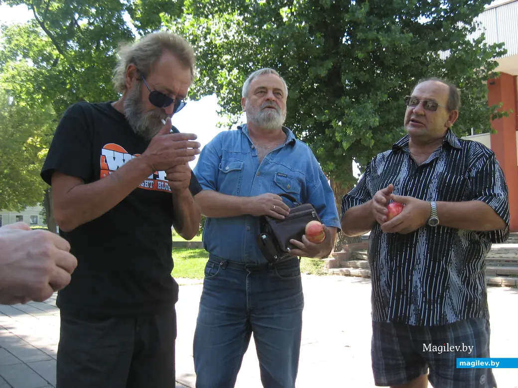 2011 год, Могилев. Володя, Евгений. Геннадий.