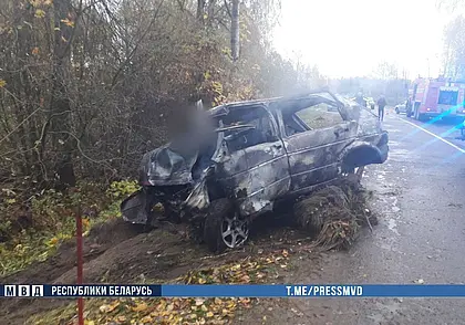 Два человека погибли в ДТП в Кричевском районе