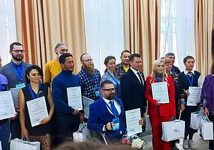 В Могилеве торжественно открылась итоговая выставка участников международного пленэра