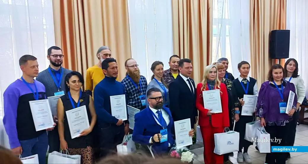 22.10.2025, Могилев, областной художественный музей имени Павла Масленикова. Торжественно открытие выставки работ участников пленэра по живописи «Образ Родины в