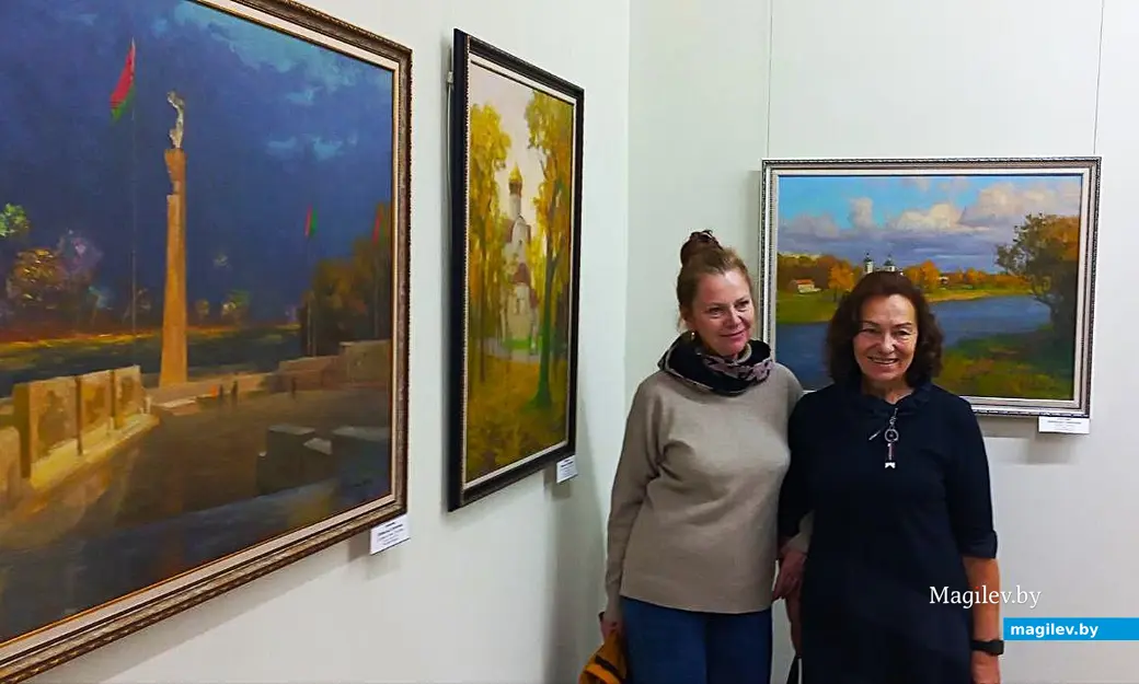 22.10.2025, Могилев, областной художественный музей имени Павла Масленикова. Торжественно открытие выставки работ участников пленэра по живописи «Образ Родины в