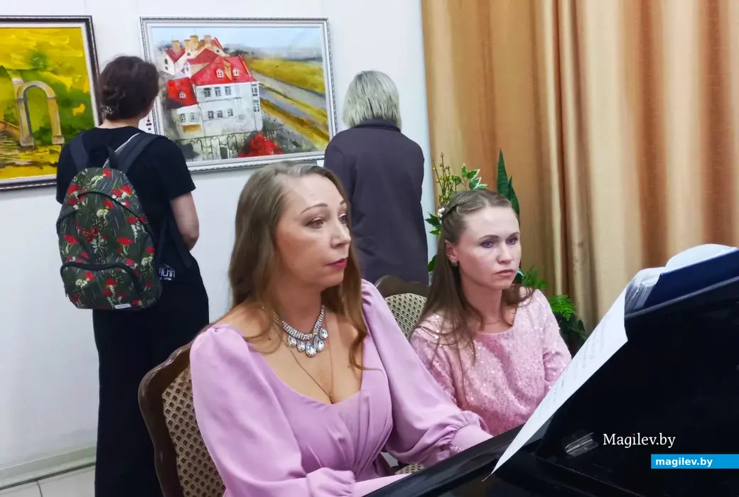 22.10.2025, Могилев, областной художественный музей имени Павла Масленикова. Торжественно открытие выставки работ участников пленэра по живописи «Образ Родины в