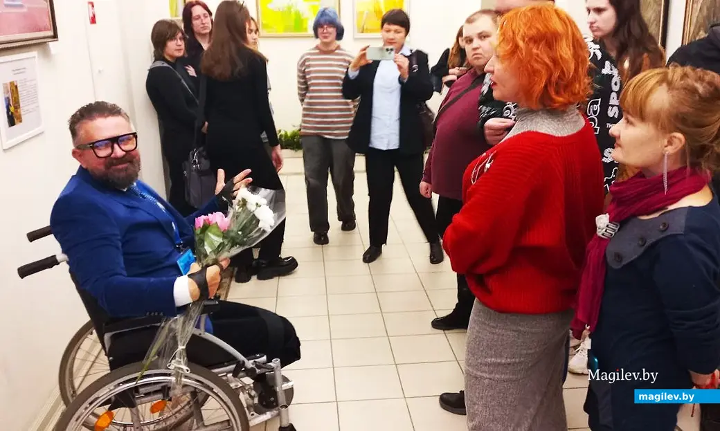 22.10.2025, Могилев, областной художественный музей имени Павла Масленикова. Торжественно открытие выставки работ участников пленэра по живописи «Образ Родины в