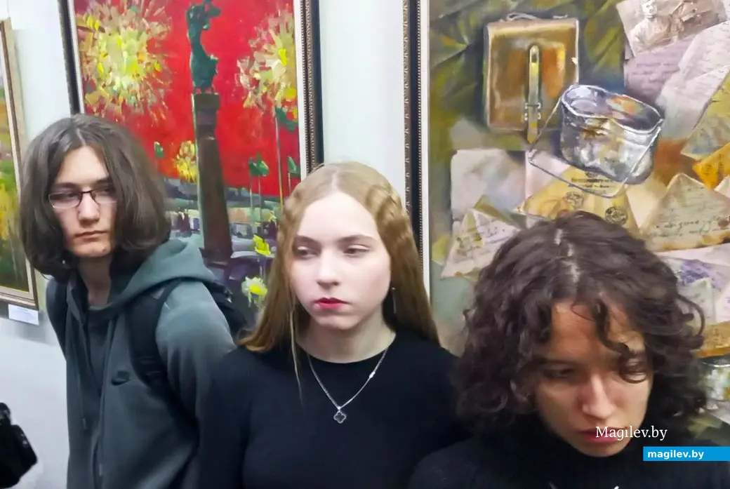 22.10.2025, Могилев, областной художественный музей имени Павла Масленикова. Торжественно открытие выставки работ участников пленэра по живописи «Образ Родины в