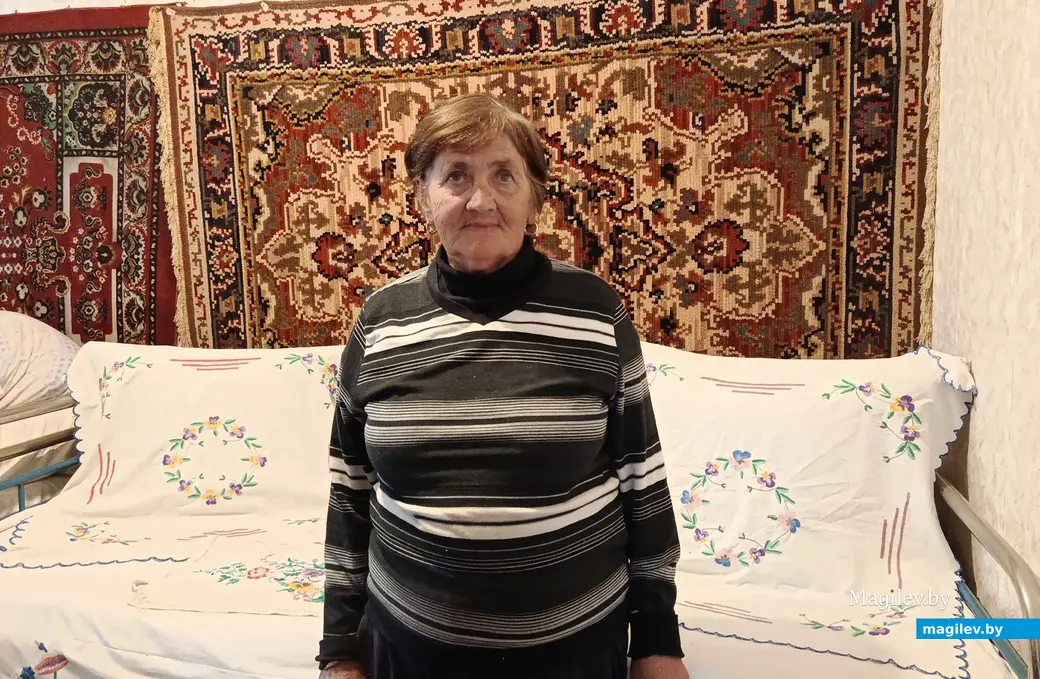 Сентябрь 2025 г. Местная жительница Анна Ивановна Голуб.