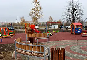 Благоустройство территории возле Святого озера в Могилеве продолжается. Фоторепортаж