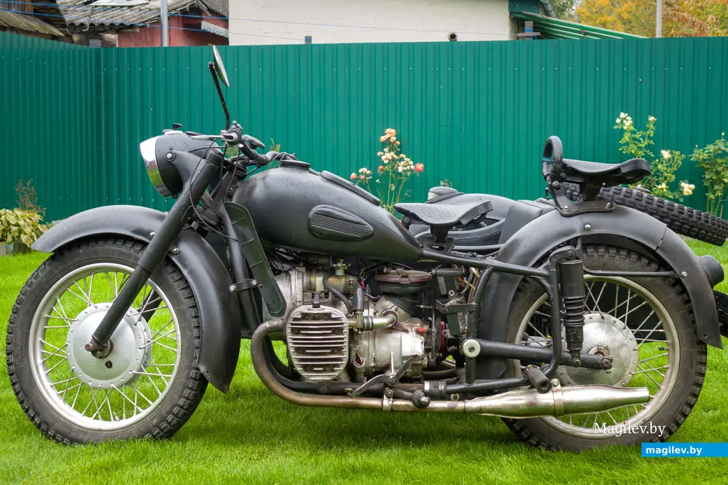 09.10.2025. Бобруйск. Мотоцикл К-750 Александра Стежко. 1958г.