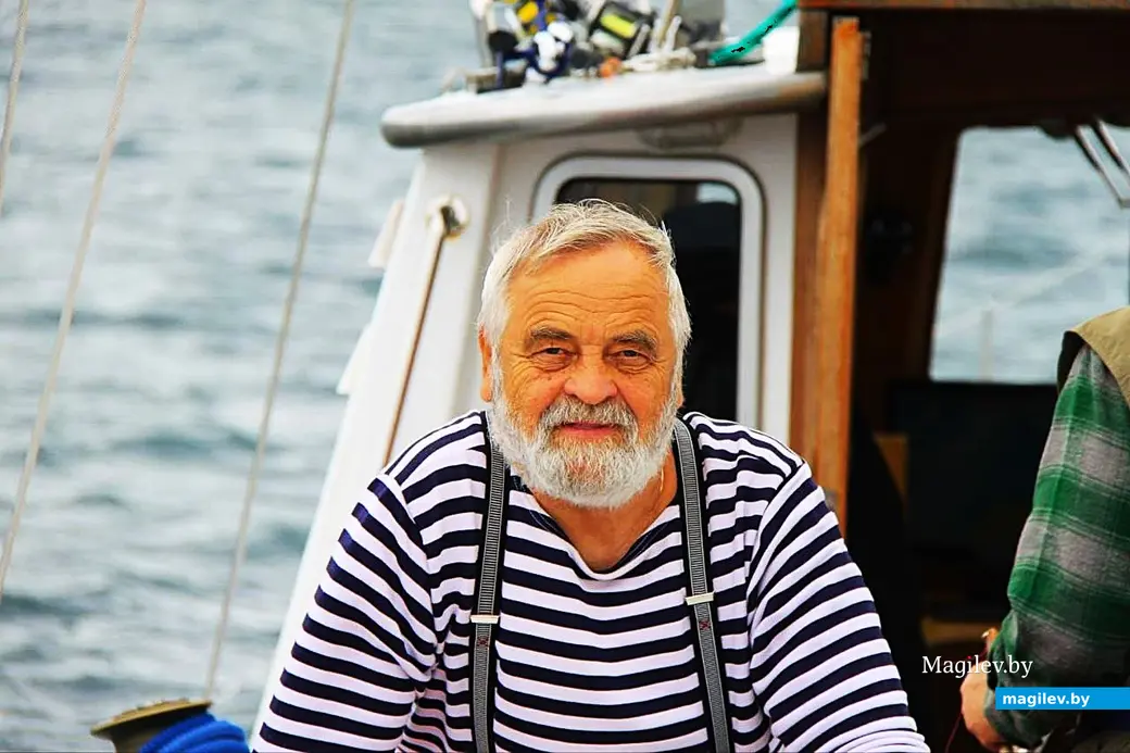 2010-е годы, Норвегия. Евгений Байков к рыбалке готов.