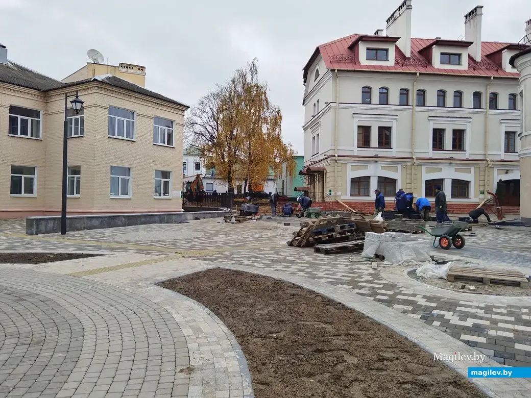 Октябрь 2025 года. Могилев. Улица Ленинская.