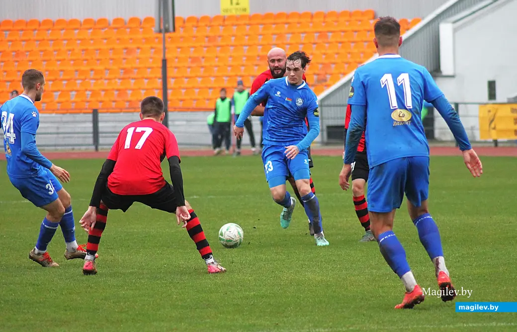 25.10.2025, Могилев, стадион «Спартак». Во время игры «Днепр-Могилев» – «Белшина» (Бобруйск).