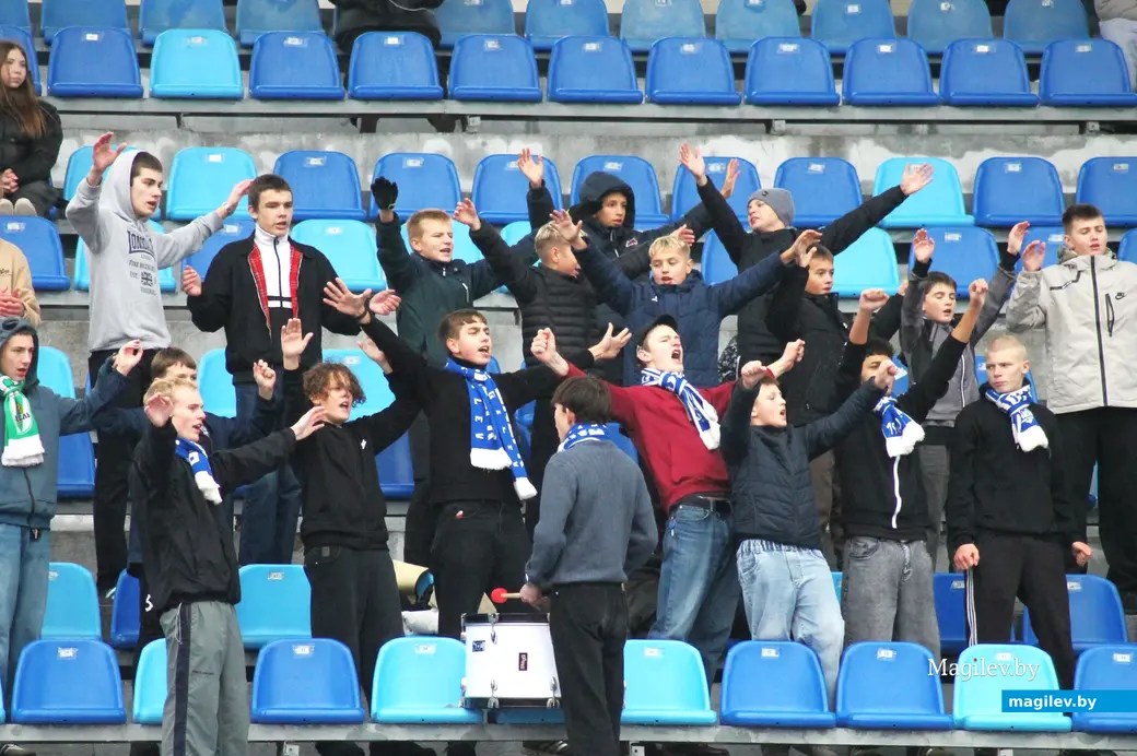 25.10.2025, Могилев, стадион «Спартак». Во время игры «Днепр-Могилев» – «Белшина» (Бобруйск).