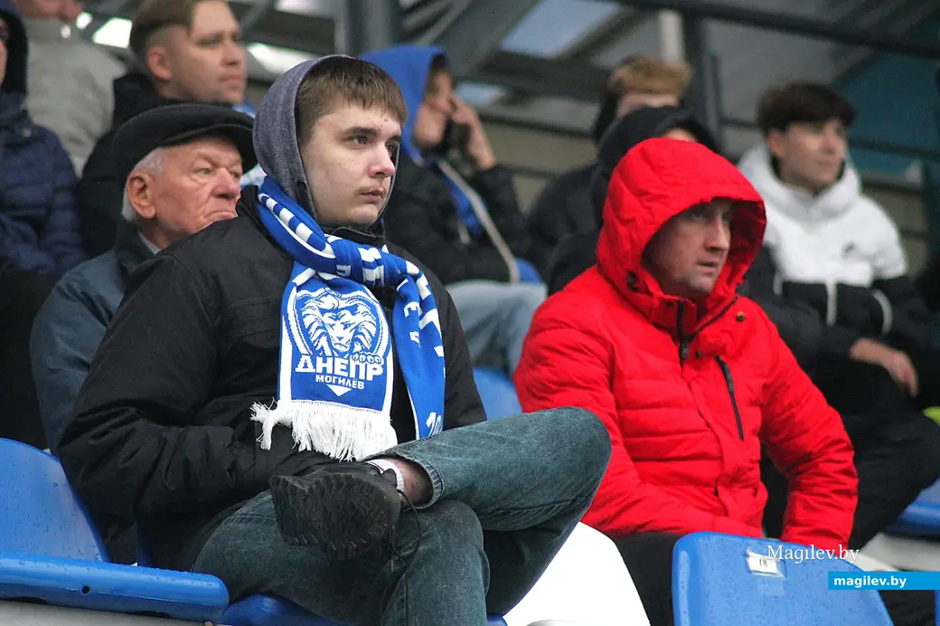 25.10.2025, Могилев, стадион «Спартак». Во время игры «Днепр-Могилев» – «Белшина» (Бобруйск).