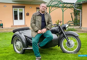 Мотоцикл выходного дня: как бобруйчанин до сих пор ездит на раритетном К-750