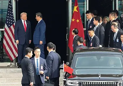 Дональд Трамп и Си Цзиньпин провели переговоры в Южной Корее. Это их первая за 6 лет встреча
