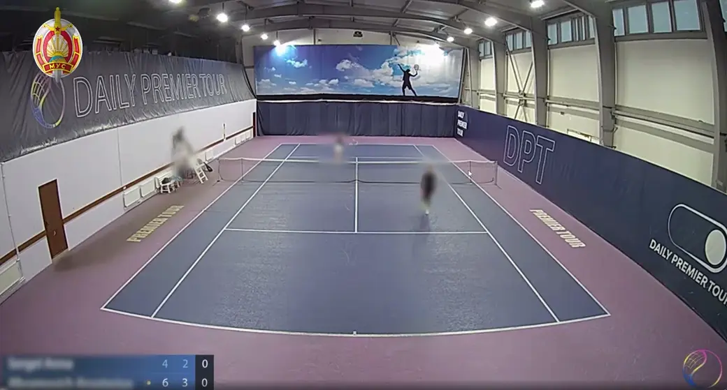 В Беларуси за организацию договорных матчей задержано 19 букмекеров. Фото: скан с видео МВД РБ